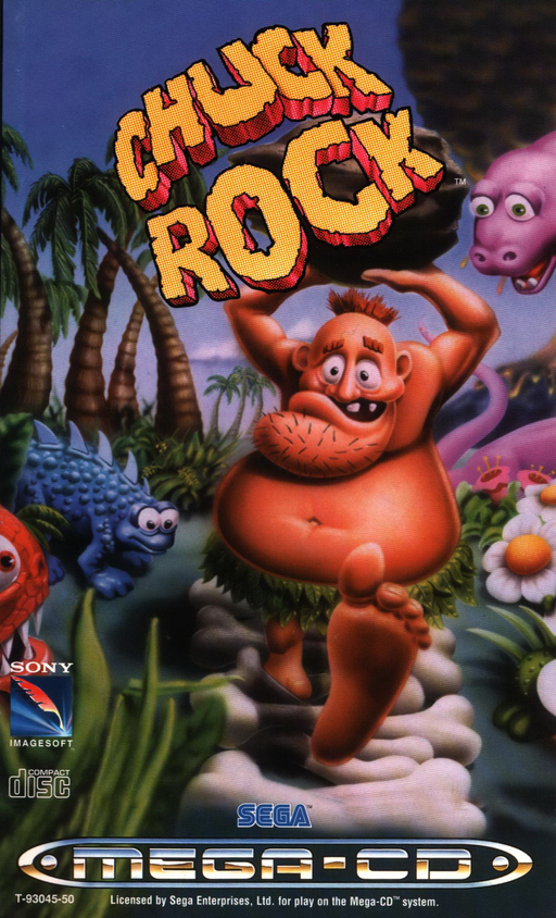 Chuck Rock (Europe) Game Cover